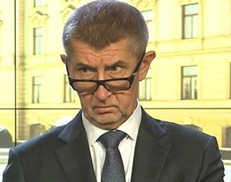Andrej Babiš mějicí krásný den